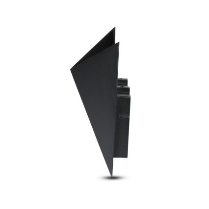 Iluminação de parede exterior LED LED/5W/230V 3000K IP65 preto