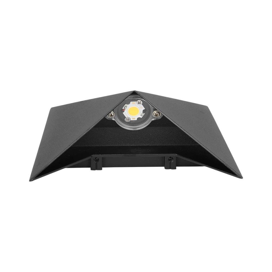 Iluminação de parede exterior LED LED/5W/230V 4000K IP65 preto