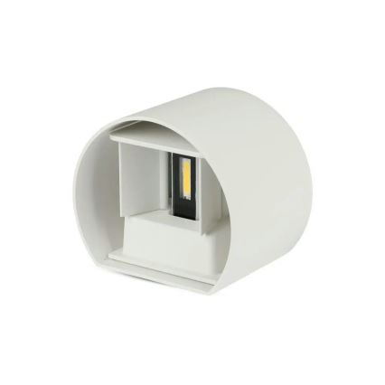 Iluminação de parede exterior LED LED/6W/230V 3000K IP65 branco