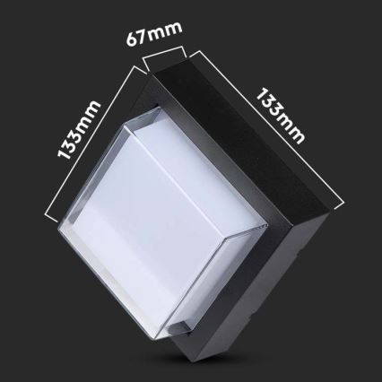 Iluminação de parede exterior LED LED/7W/230V 3000K IP65