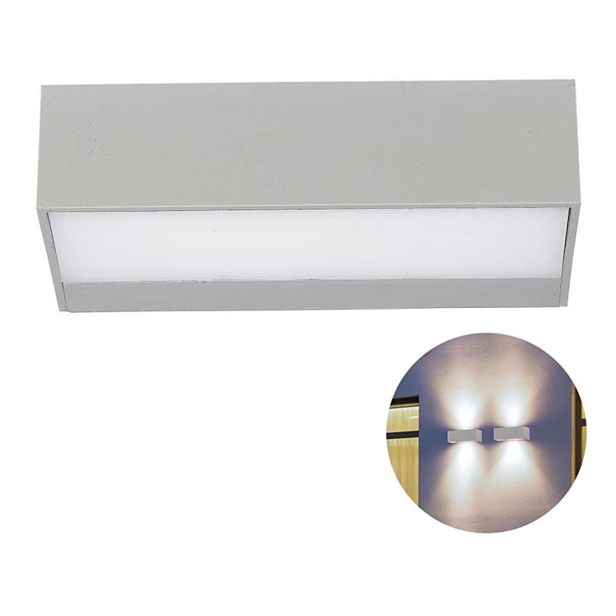 Iluminação de parede exterior LED LED/9W/230V 3000K IP65