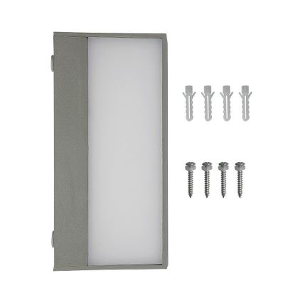 Iluminação de parede exterior LED LED/9W/230V 3000K IP65