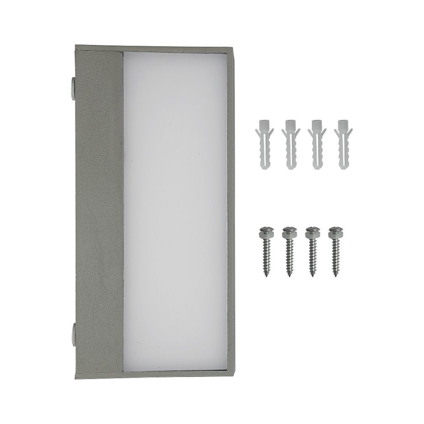 Iluminação de parede exterior LED LED/9W/230V 3000K IP65