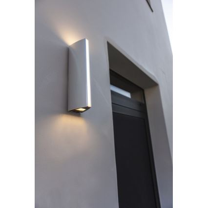 Iluminação de parede exterior LED LEO LED/14W/230V IP54 3000K