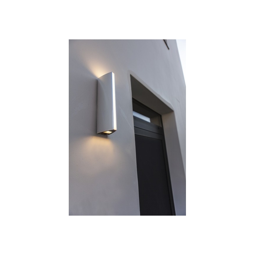 Iluminação de parede exterior LED LEO LED/14W/230V IP54 3000K