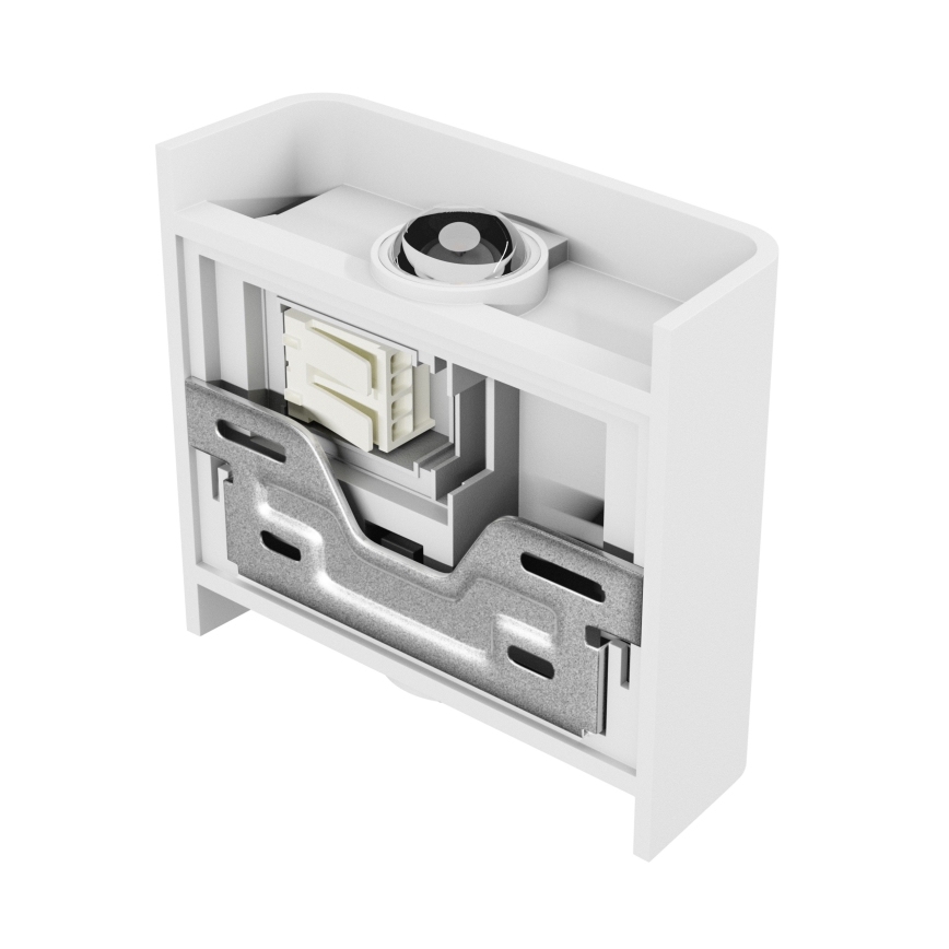 Iluminação de parede exterior LED LUNARIX LED/2W/230V 3000-6000K CRI 90 IP54 branco
