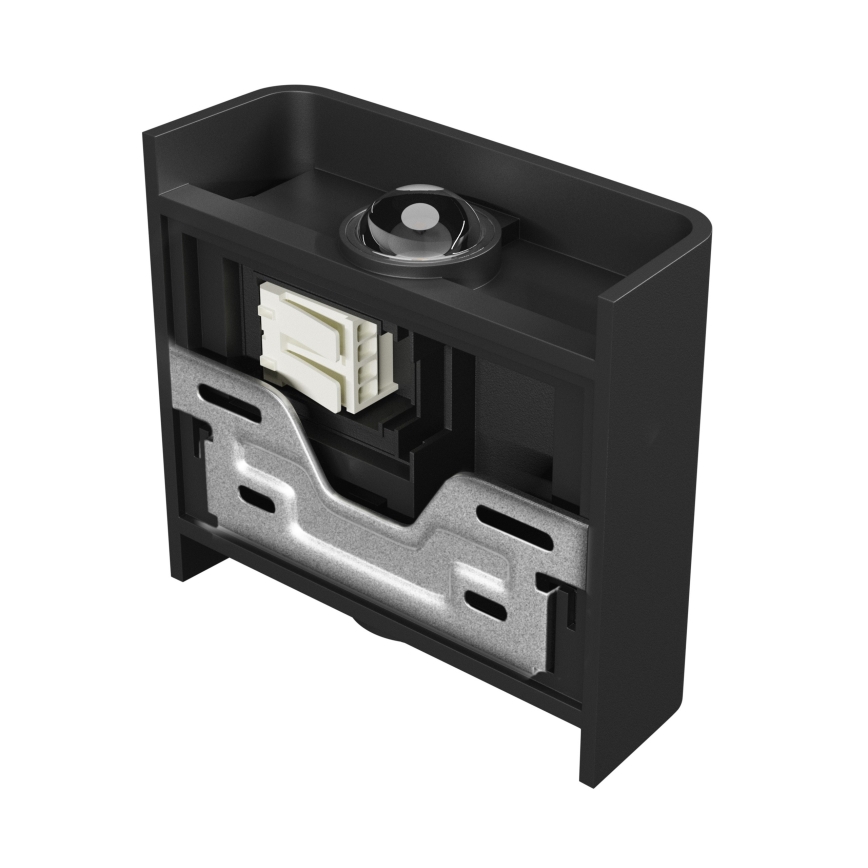 Iluminação de parede exterior LED LUNARIX LED/2W/230V 3000-6000K CRI 90 IP54 preto