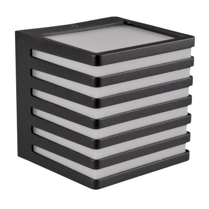 Iluminação de parede exterior LED MAXWELL LED/10W/230V IP54 grafite