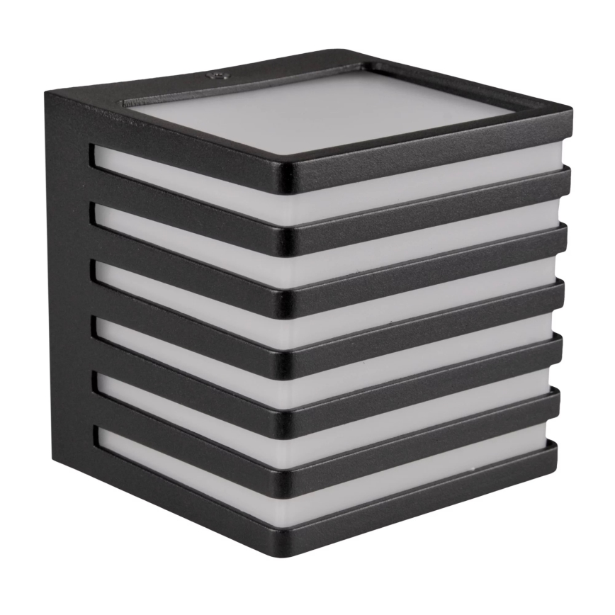 Iluminação de parede exterior LED MAXWELL LED/10W/230V IP54 grafite
