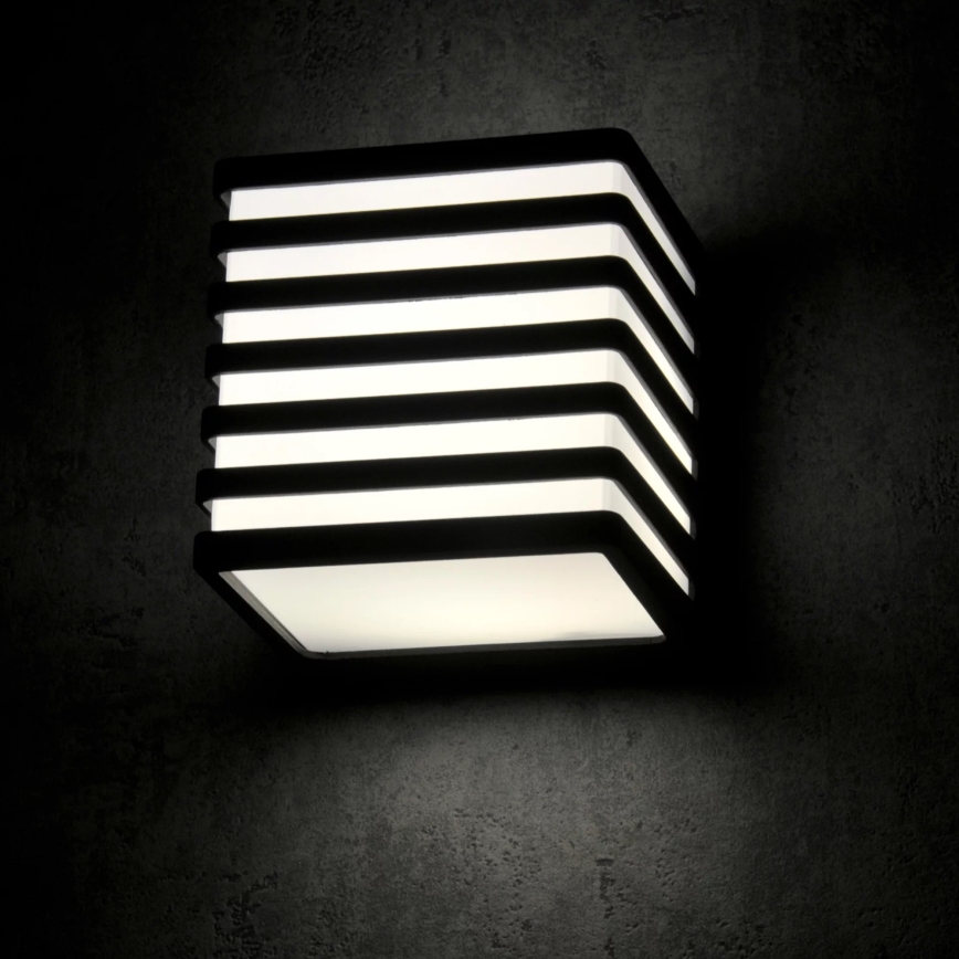 Iluminação de parede exterior LED MAXWELL LED/10W/230V IP54 grafite