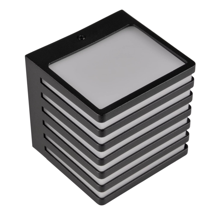 Iluminação de parede exterior LED MAXWELL LED/10W/230V IP54 grafite