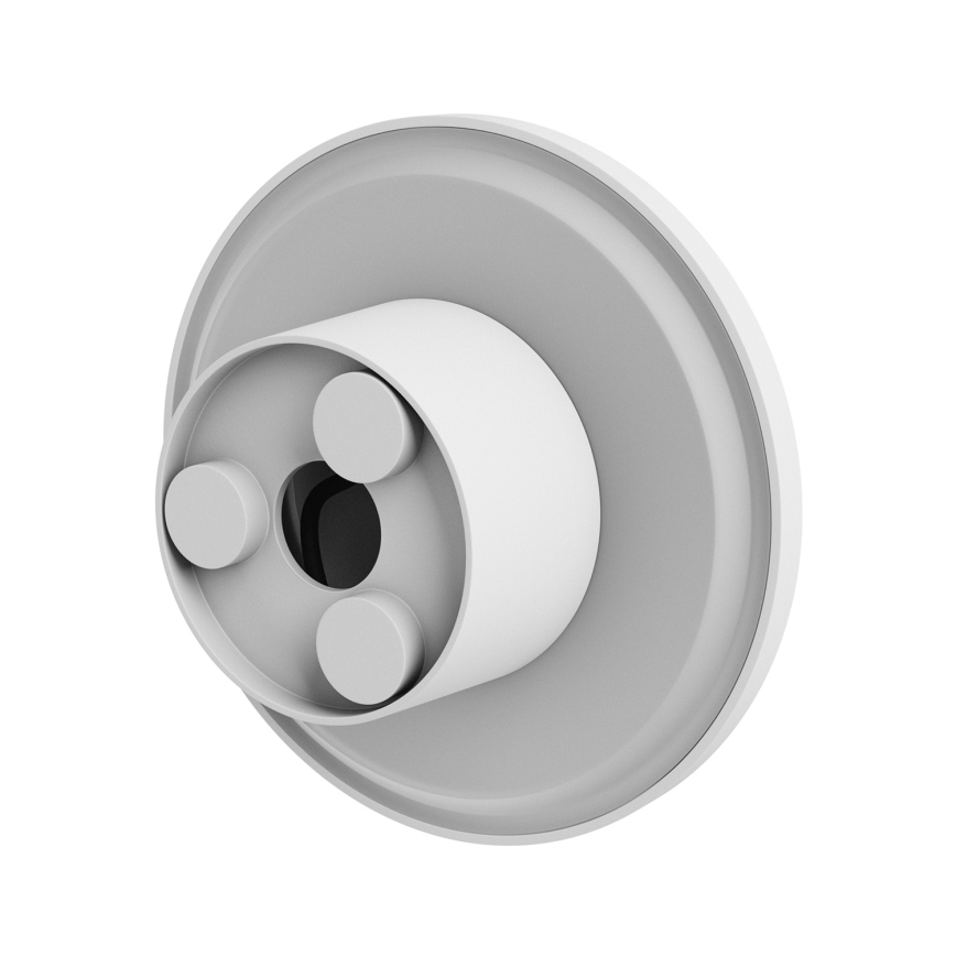 Iluminação de parede exterior LED PIATTA LED/9W/230V 3000/4000/6000K diâmetro 12 cm IP44 branco