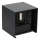 Iluminação de parede exterior LED QUERK 2xLED/3W/230V 3000K IP54 preto
