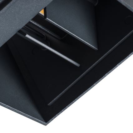 Iluminação de parede exterior LED REKA LED/7W/230V IP54 antracite