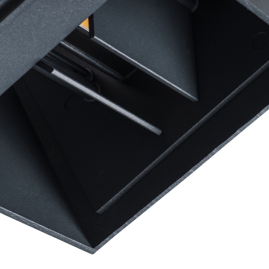 Iluminação de parede exterior LED REKA LED/7W/230V IP54 antracite