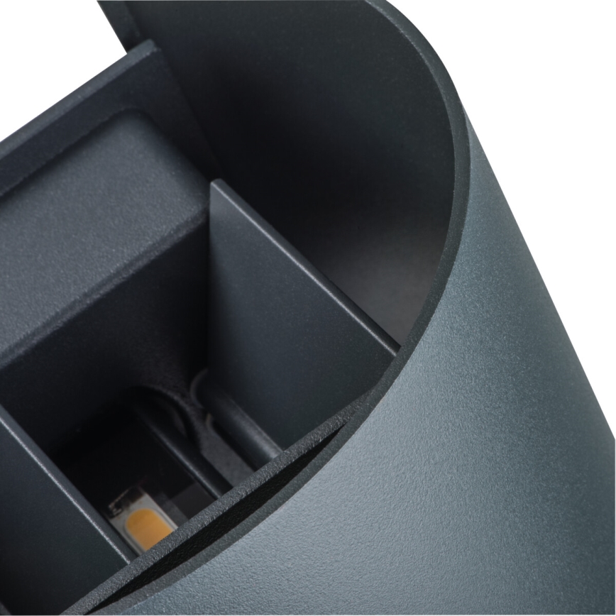 Iluminação de parede exterior LED REKA LED/7W/230V IP54 antracite