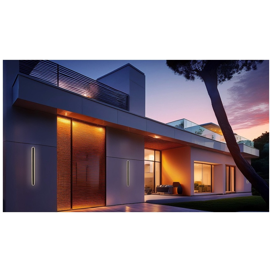 Iluminação de parede exterior LED STICK LED/12W/230V IP65 3000K 30 cm