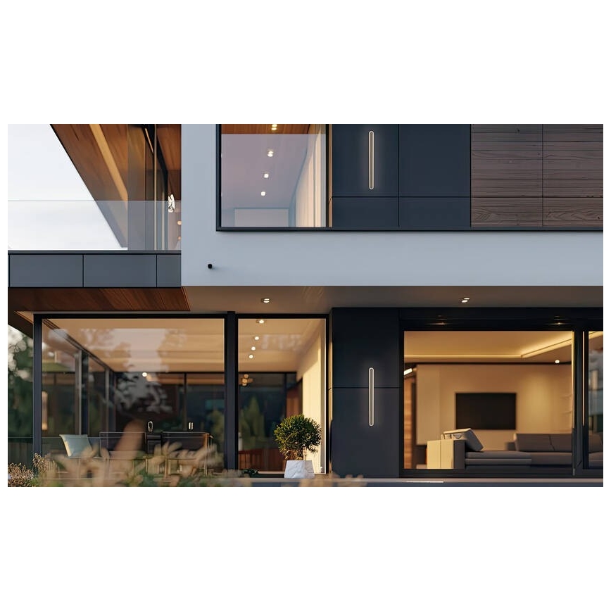 Iluminação de parede exterior LED STICK LED/12W/230V IP65 3000K 30 cm