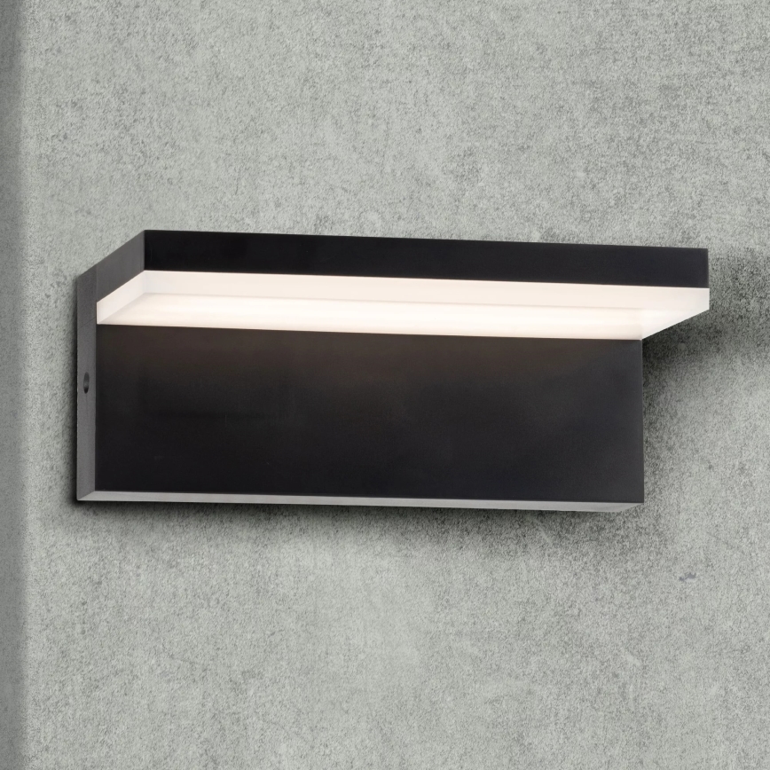 Iluminação de parede exterior LED TESA LED/10W/230V IP54 preto