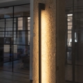 Iluminação de parede exterior LED YALTE LED/8W/230V 4000K IP54 preto