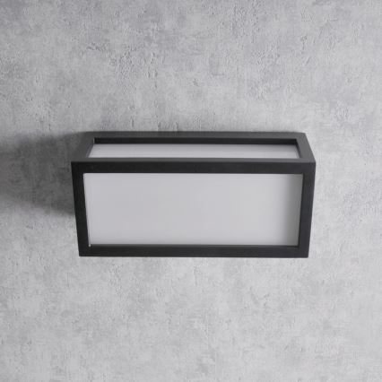 Iluminação de parede exterior MITO 1xE27/12W/230V IP54