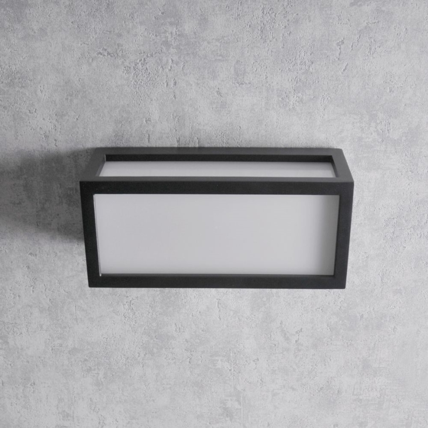 Iluminação de parede exterior MITO 1xE27/12W/230V IP54
