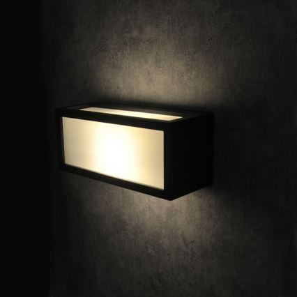 Iluminação de parede exterior MITO 1xE27/12W/230V IP54