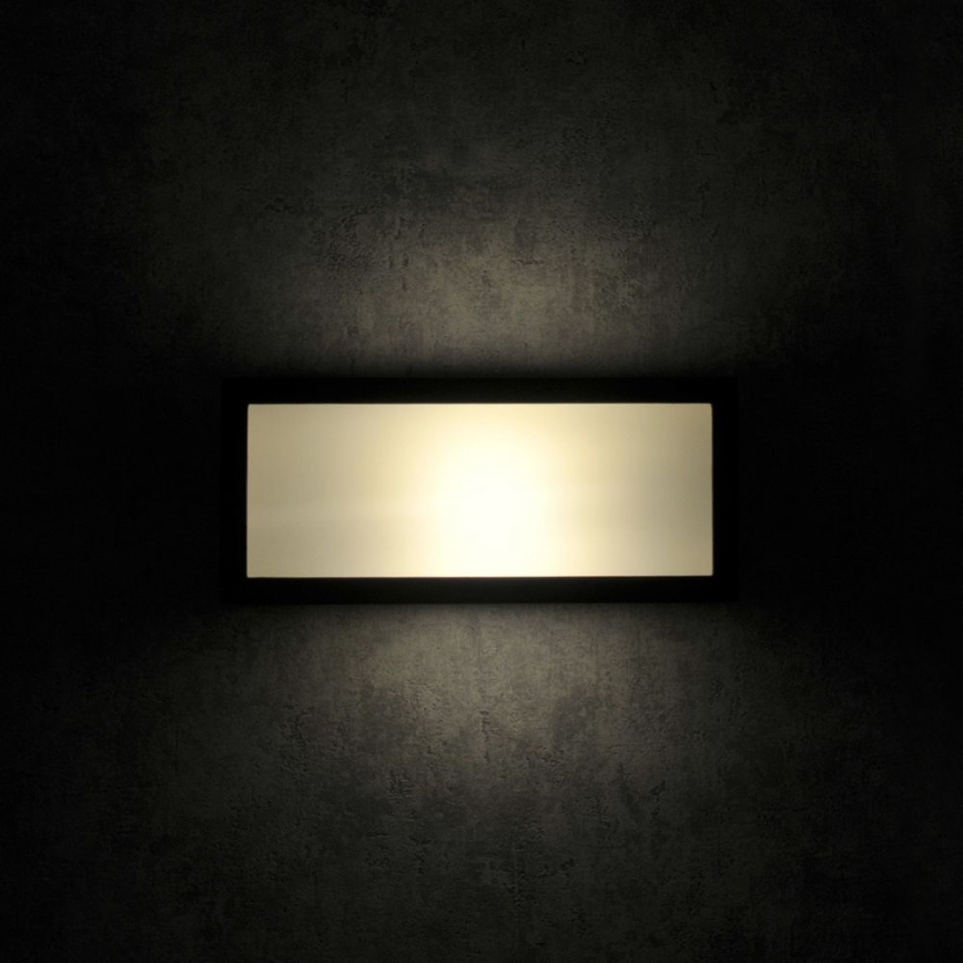 Iluminação de parede exterior MITO 1xE27/12W/230V IP54