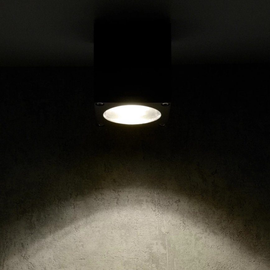 Iluminação de parede exterior MORRIS 1xGU10/35W/230V IP54