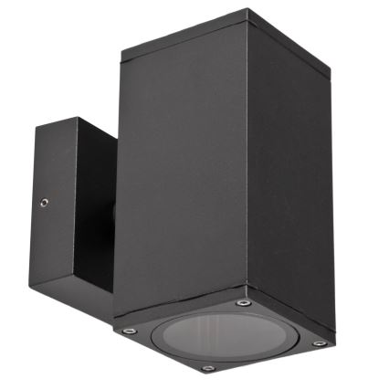 Iluminação de parede exterior MORRIS 2xGU10/35W/230V IP54