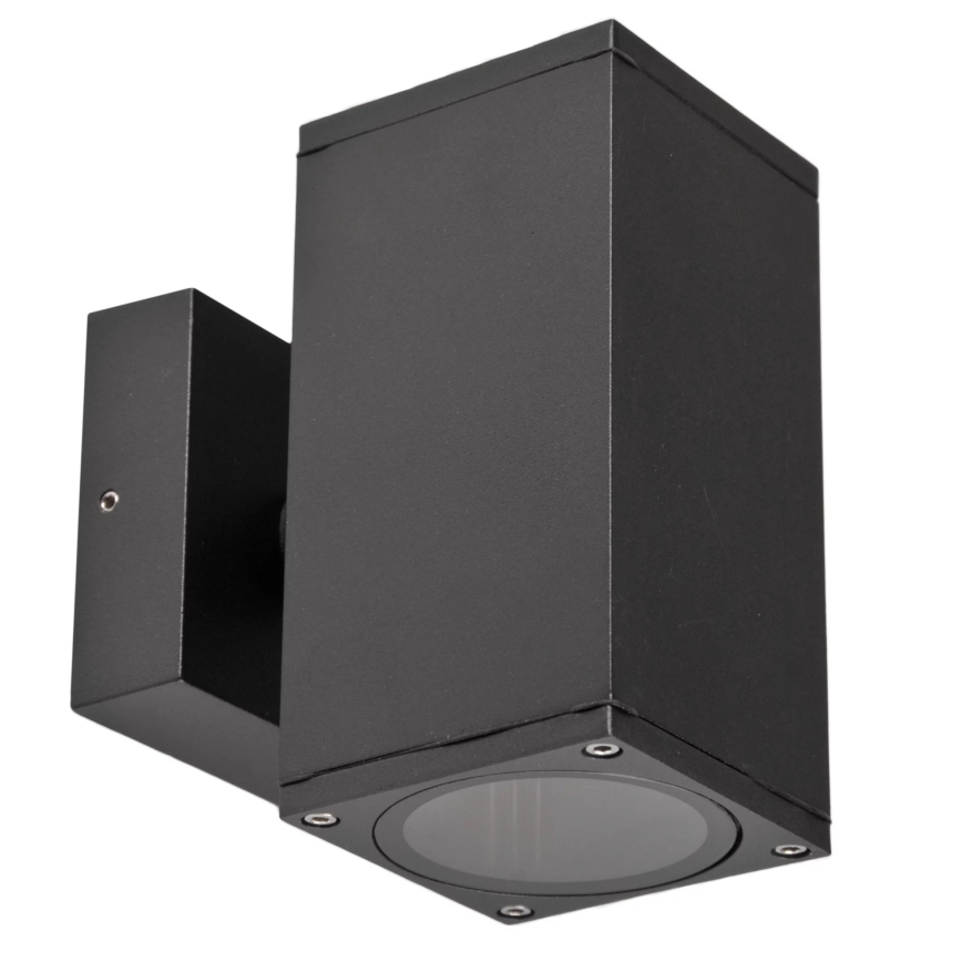 Iluminação de parede exterior MORRIS 2xGU10/35W/230V IP54