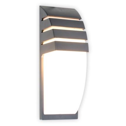 Iluminação de parede exterior NALANI 1xE27/18W/230V IP54 antracite