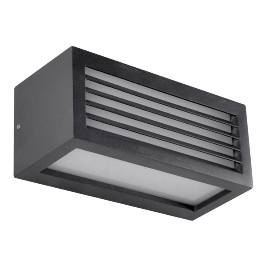 Iluminação de parede exterior OSAKA 1xE27/12W/230V IP54