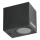Iluminação de parede exterior QUERK 1xGU10/35W/230V IP54 8 cm preto