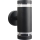 Iluminação de parede exterior RINO 2xGU10/12W/230V IP54 preto