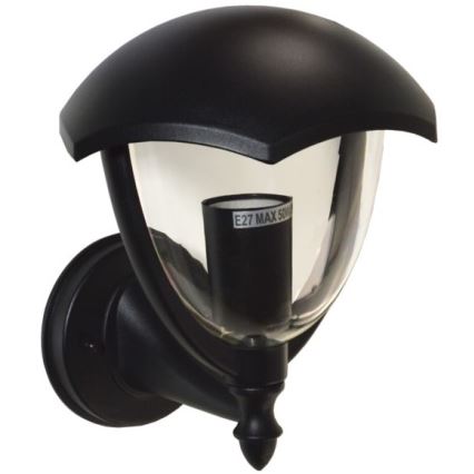 Iluminação de parede exterior SANTIGO 1xE27/50W/230V IP54 preto
