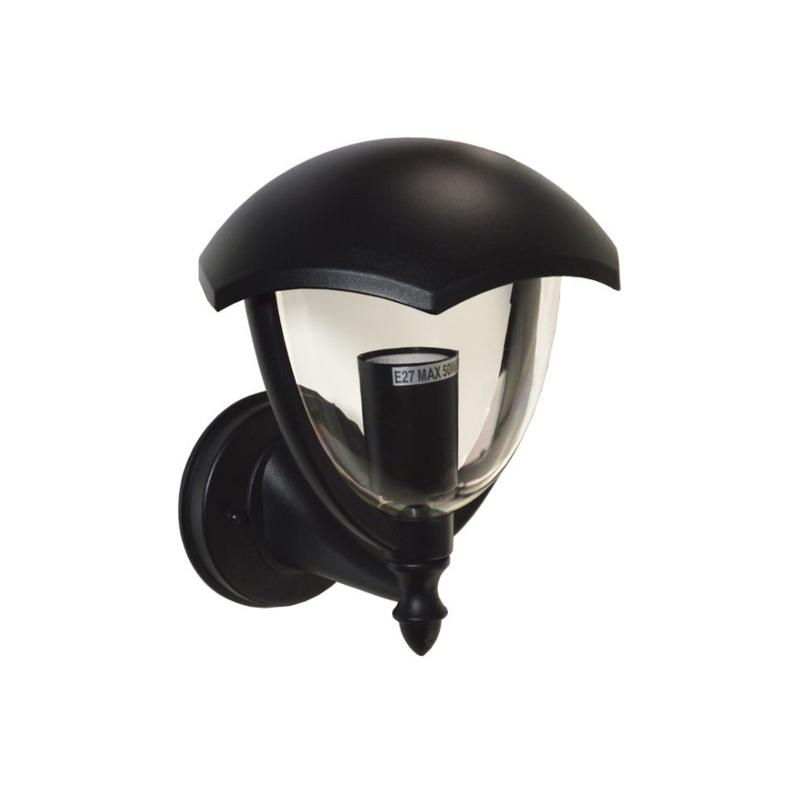Iluminação de parede exterior SANTIGO 1xE27/50W/230V IP54 preto