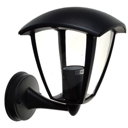 Iluminação de parede exterior SURVA 1xE27/60W/230V IP44 preto