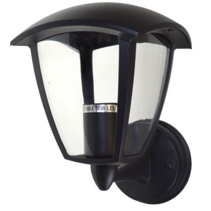 Iluminação de parede exterior SURVA 1xE27/60W/230V IP44 preto