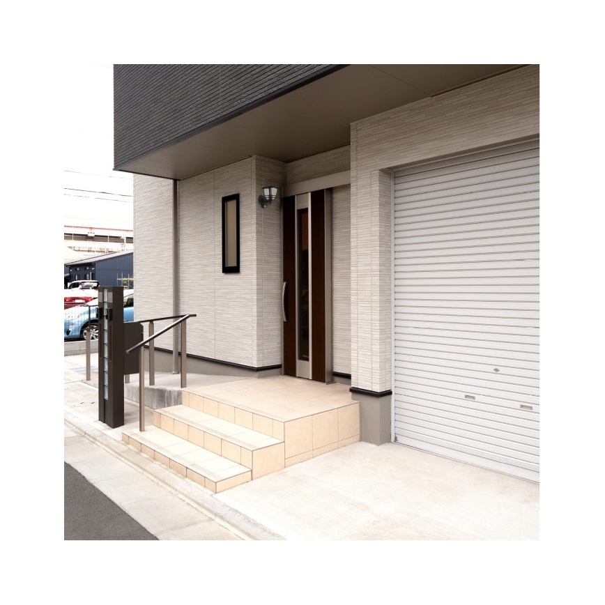 Iluminação de parede exterior TEVIO 1xE27/60W/230V IP54 preto