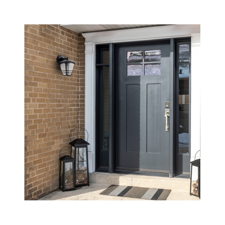 Iluminação de parede exterior TEVIO KD 1xE27/60W/230V IP54 preto