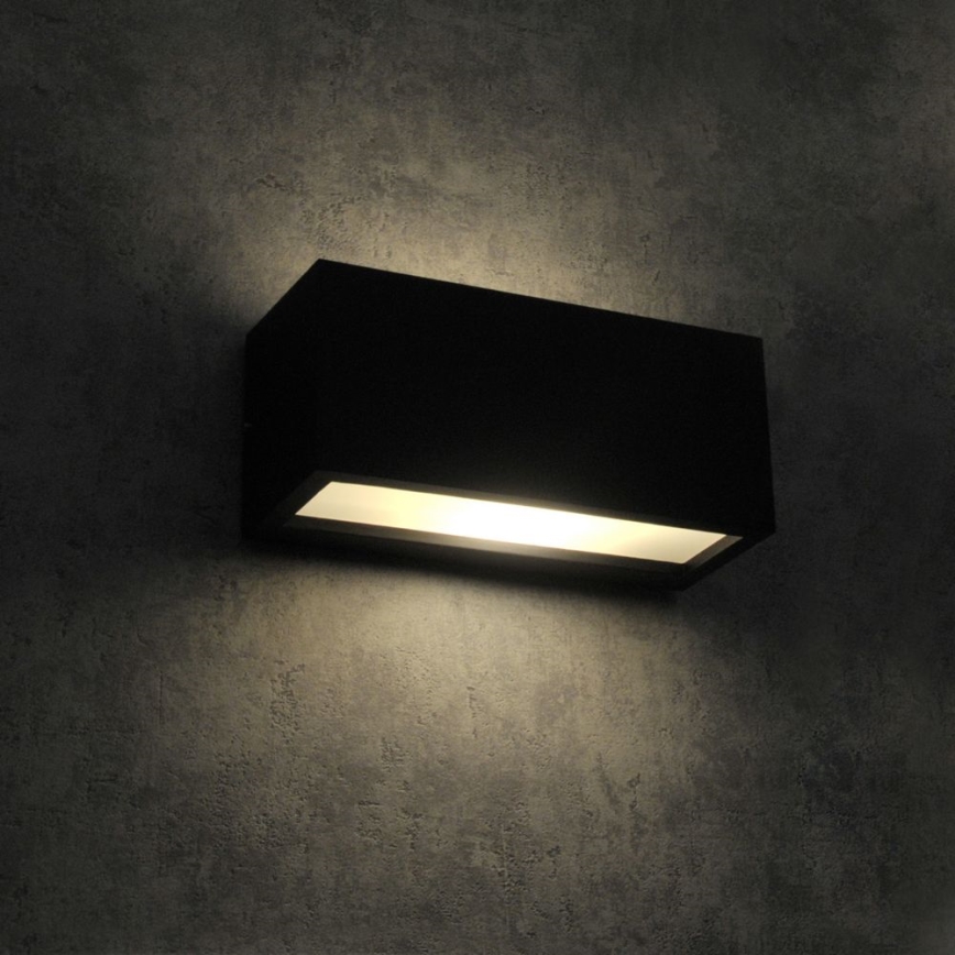 Iluminação de parede exterior TOKIO 1xE27/12W/230V IP54