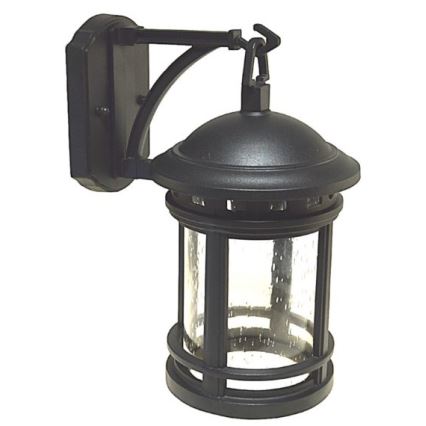 Iluminação de parede exterior ULAN 1xE27/60W/230V IP44 preto