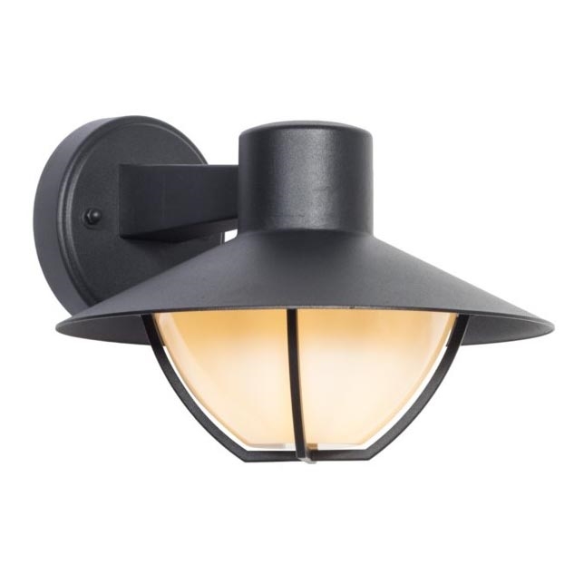 Iluminação de parede exterior ZALIKA 1xE27/60W/230V IP44 preto