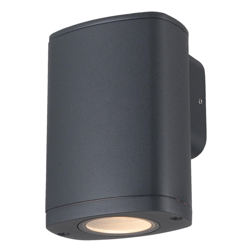 Iluminação de parede exterior ZEVI 1xGU10/10W/230V IP54 antracite