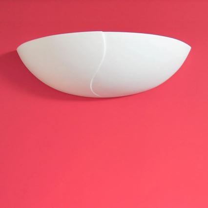 Iluminação de parede FALA 1xE14/12W/230V gesso/branco