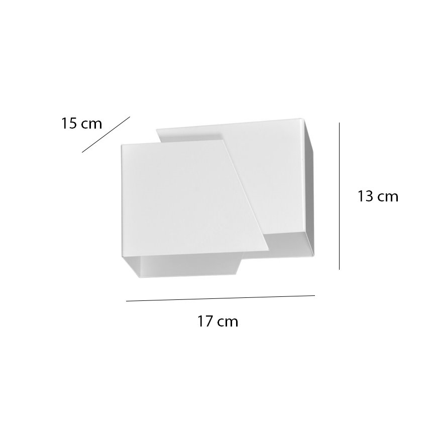Iluminação de parede FROST 1xG9/8W/230V branco