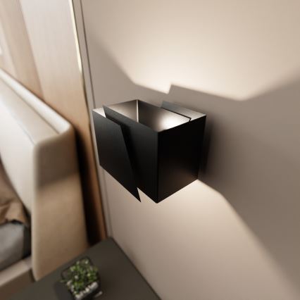 Iluminação de parede FROST 1xG9/8W/230V preto