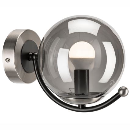 Iluminação de parede GEORGIA 1xE14/5W/230V cromado mate/fumado