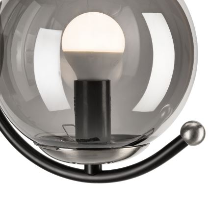 Iluminação de parede GEORGIA 1xE14/5W/230V cromado mate/fumado